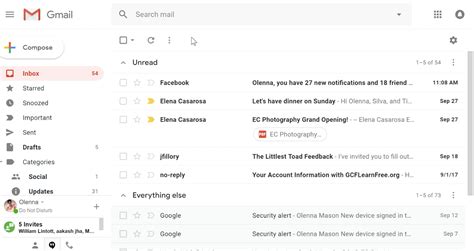 change colors  gmail inbox app seedlasopa