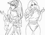 Coloring Pages Ariana Grande Nicki Drawing Colouring Minaj Niki Boys Maija Getdrawings Sketch Choose Board Body sketch template