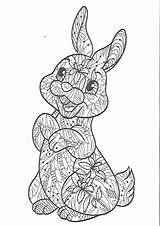 Kleurplaat Konijn Kleurplaten Volwassenen Easter Lapin Hase Hasen Schattige Ostern Moeilijke Rabbits Bunnies Erwachsene Omnilabo Pascua Malen Kaninchen Pasen Malvorlagen sketch template