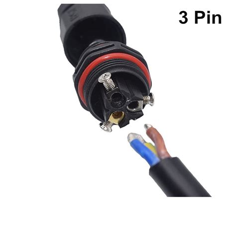 ip waterproof connector pin  pin connector  electrical terminal wire adapt waterproof