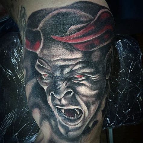 Demon Faces Tattoos