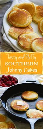 southern johnny cakes aka hoe cakes    great alternative