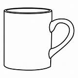 Cup Coffee Mug Coloring Pages Colouring Clipart Drawing Line Tea Measuring Cups Getdrawings Clipartmag Winter Visit Clip sketch template