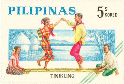 Philippines Tinikling Dance Filipino Art Philippines Philippines