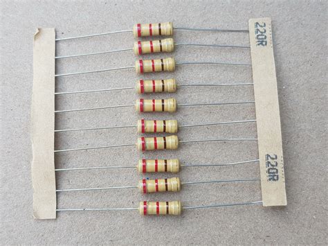 ohm resistor color code