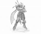 Coloring Soulcalibur Algol Character Pages Printable sketch template