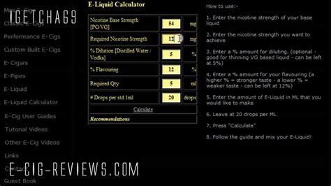 liquid mixing calculator tutorial youtube