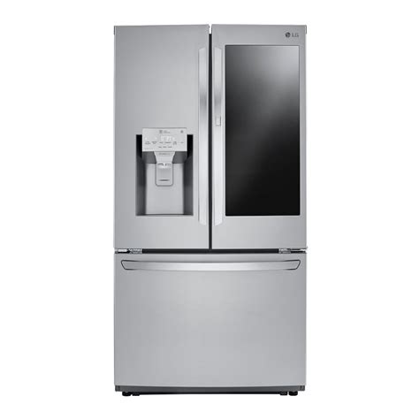 lg 26 cu ft smart wi fi enabled instaview door in door refrigerator