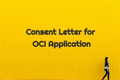 sample consent letter  oci application  minors born   usa