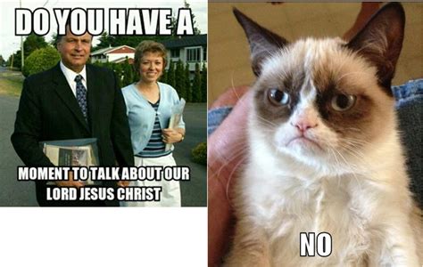 Atheist Cat Grumpy Cat Know Your Meme