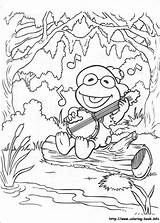 Kermit Coloring Pages Getdrawings sketch template
