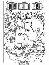Casablanca Dover Adults sketch template