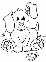 Lovers Coloring Dog Pages sketch template