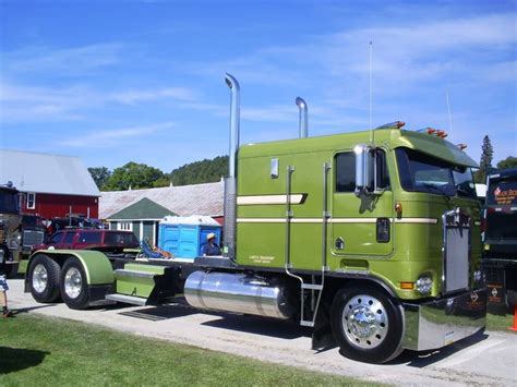 cabover show truck cool trucks pinterest