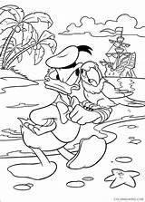 Duck Donald Coloring Pages Coloring4free Printable Related Posts sketch template