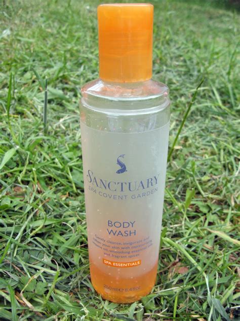 review sanctuary spa body wash   beauty saver