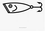 Fishing Lure Coloring Clipart Clipartkey sketch template