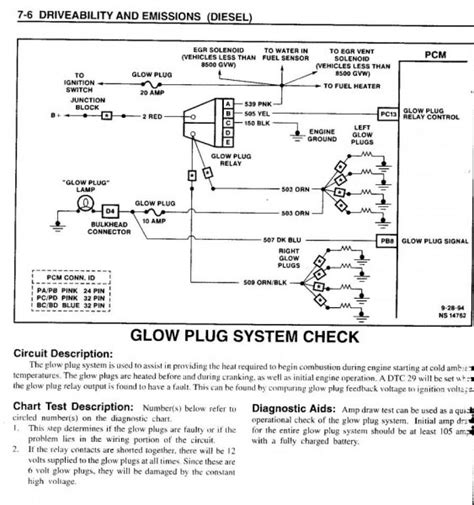 lb duramax glow plug wiring diagram