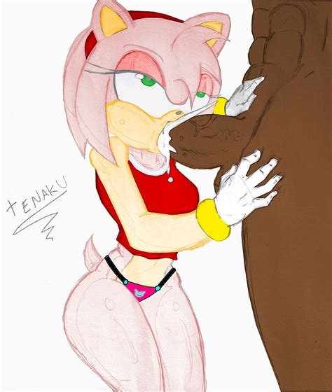 Rule 34 Amy Rose Anthro Clothing Cum Cum In Mouth Dark