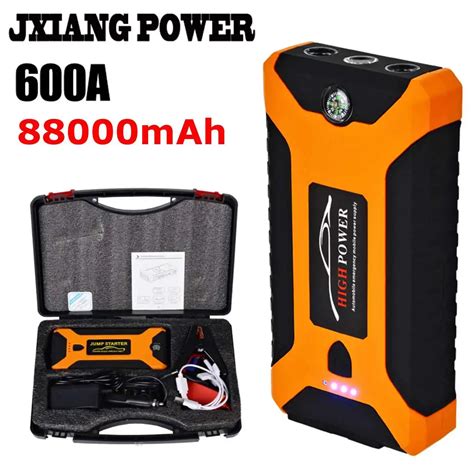 mah  portable car jump starter power bank usb  powerful car battery charger booster