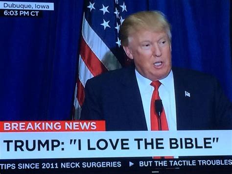 wait donald trump isnt  anointed leader   religious    getreligion