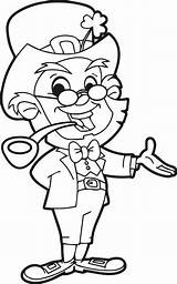 Leprechaun Coloring Pages Kids sketch template