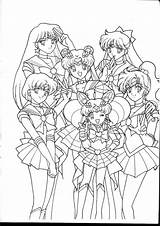 Sailor Moon Coloring Pages Printable Book Drawing Getdrawings Color Print Getcolorings sketch template