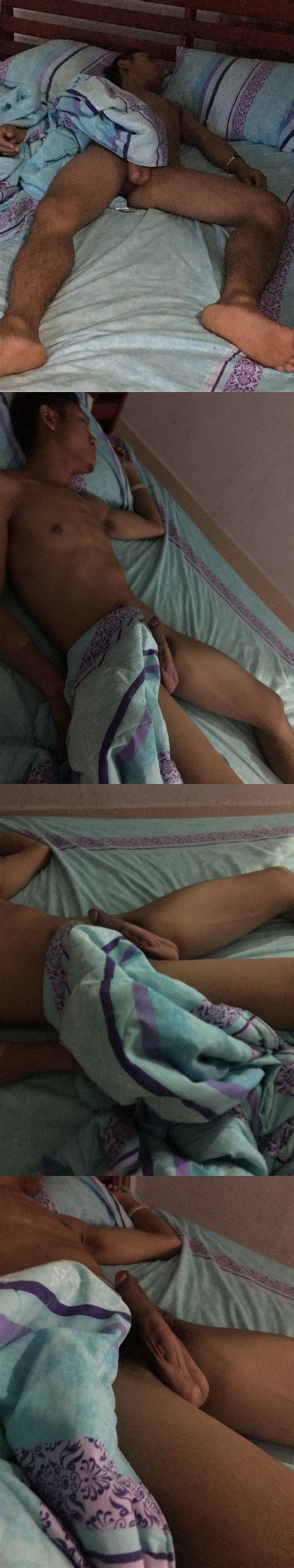 japanese guy caught sleeping with hard dick spycamfromguys hidden cams spying on men