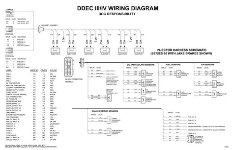 detroit diesel ddec  wiring diagram