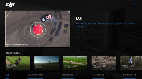 dji launches apple tv app   drone footage  drone review