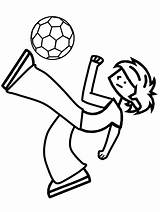 Coloring Sports Pages Kids Soccer Printable Ball Boys Kicking Boy Clipart Kick Cliparts Print Sheets Color Bestcoloringpagesforkids Animal Balls Plus sketch template