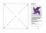 Pinwheel Pinwheels Windmill Windmolen Knutselen Ks2 Party Basteln Molde Rubberstamping Blogo Windmühlen Origami Papieren Bezoeken Bastelanleitungen sketch template