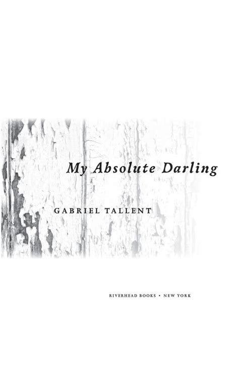 My Absolute Darling By Gabriel Tallent 9780735211186 Brightly Shop