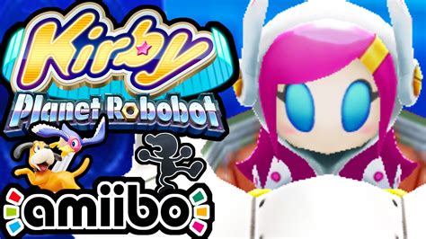 kirby planet robobot part 9 3ds gameplay walkthrough vs susie boss world 3 amiibo nintendo