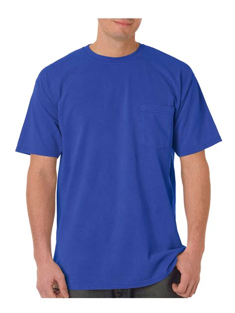 comfort colors mens garment dyed pocket  shirt style  walmartcom