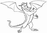 Coloring Pages Dragon Welsh Getdrawings sketch template