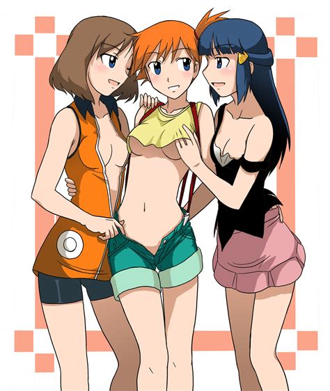 wallpaper 1633x1939 px anime girls may pokemon misty