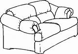 Sofa Coloring Pages Getcolorings Printable sketch template