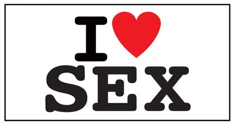 Samolepka I Love Sex Tipy Na Originální Dárky