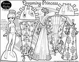Paper Doll Princess Coloring Pages Dolls Printable Dreaming Marisole Monday Paperthinpersonas Print Monica Friends Barbie Click Kids Girls Exclusive 1500 sketch template
