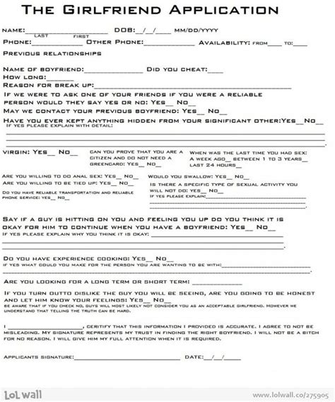Thanks To Courtney I Now Have A Girlfriend Application
