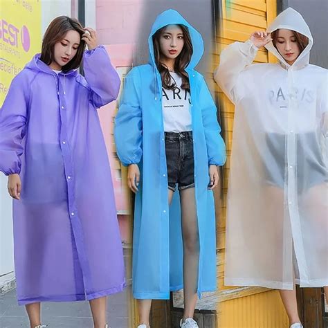jual az jas hujan poncho dewasa polos mantel korea dewasa waterproof shopee indonesia
