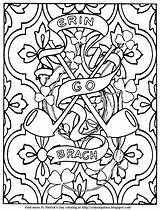 Bragh Erin Go Pipes Coloring sketch template