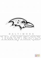 Coloring Ravens Baltimore Pages Nfl Logo Printable Football Sports Teams Print Popular Template Categories sketch template