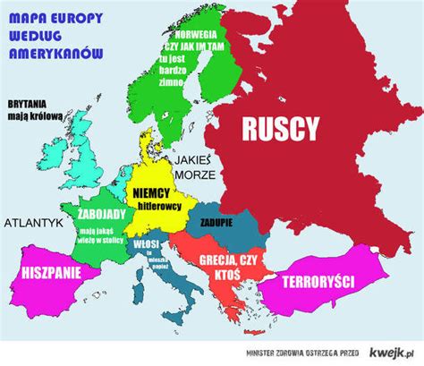 mapa europy kwejkpl najlepszy zbior obrazkow  internetu