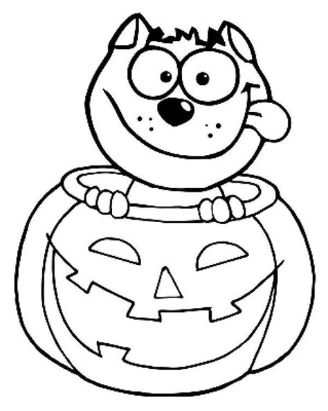 halloween dog coloring pages  getcoloringscom  printable