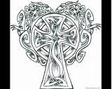 Celtic Cross Coloring Pages Drawing Adults Printable Knot Mandala Crosses Vector Knots Border Tree Life Line Soldiers Getdrawings Elaborate Getcolorings sketch template