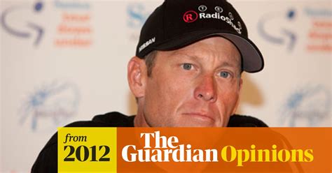 lance armstrong shying away from a fight is an extraordinary moment