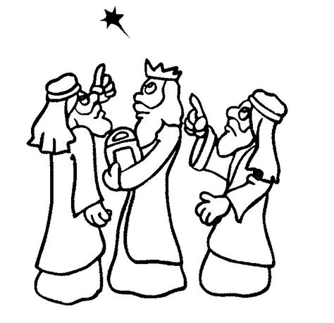 coloring page epiphany  merry christmas coloring pages star