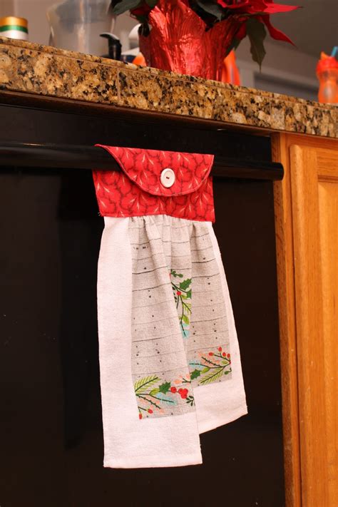 hanging dish towel pattern sew simple home